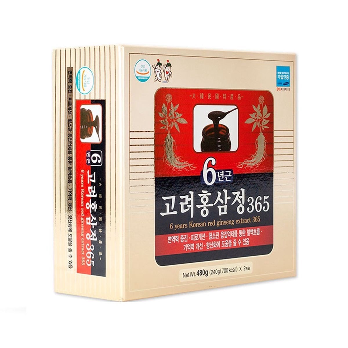 HỘP 2 HŨ CAO HỒNG SÂM 6 NĂM - 365