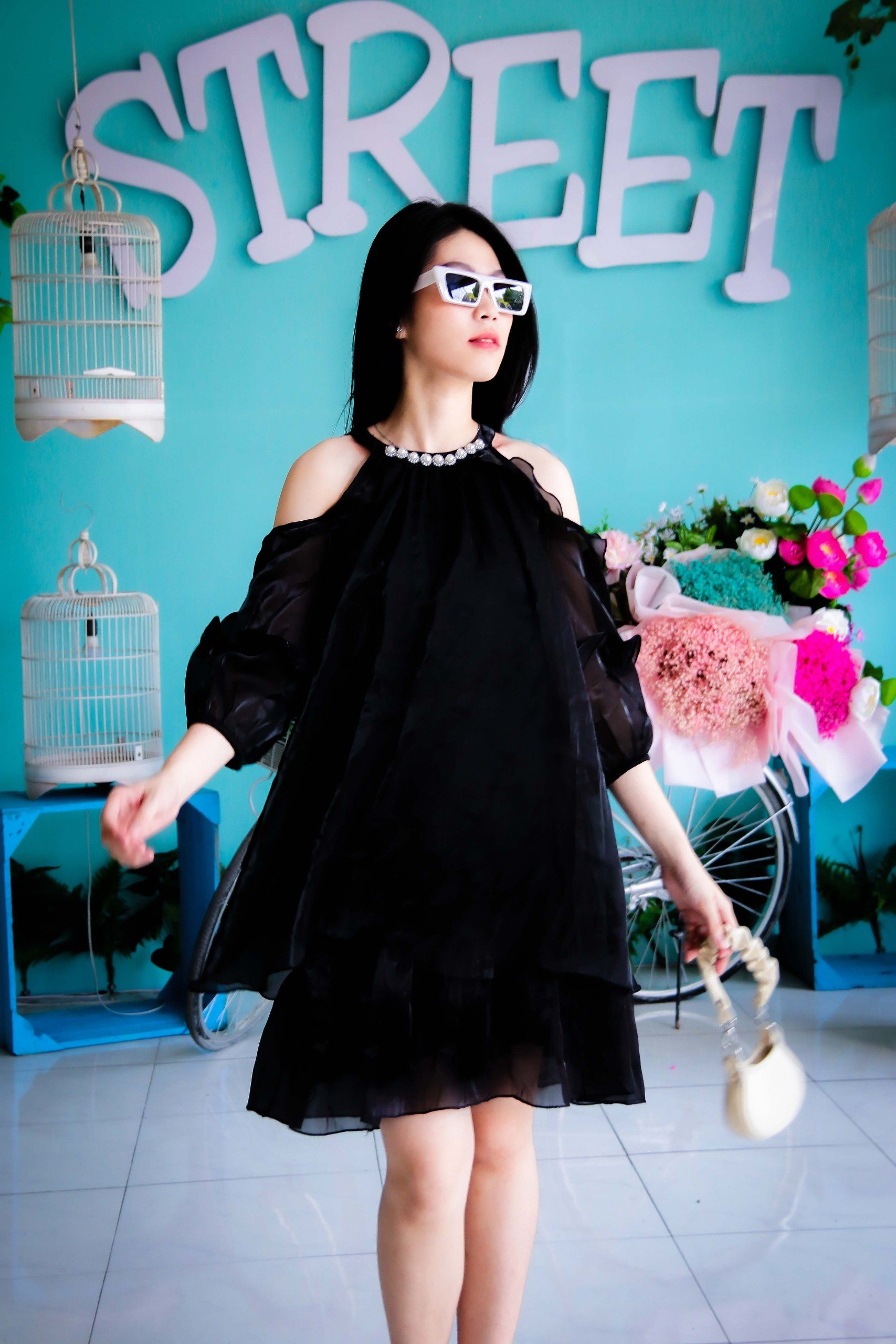 VÁY TƠ 2 TẦNG SIÊU XINH