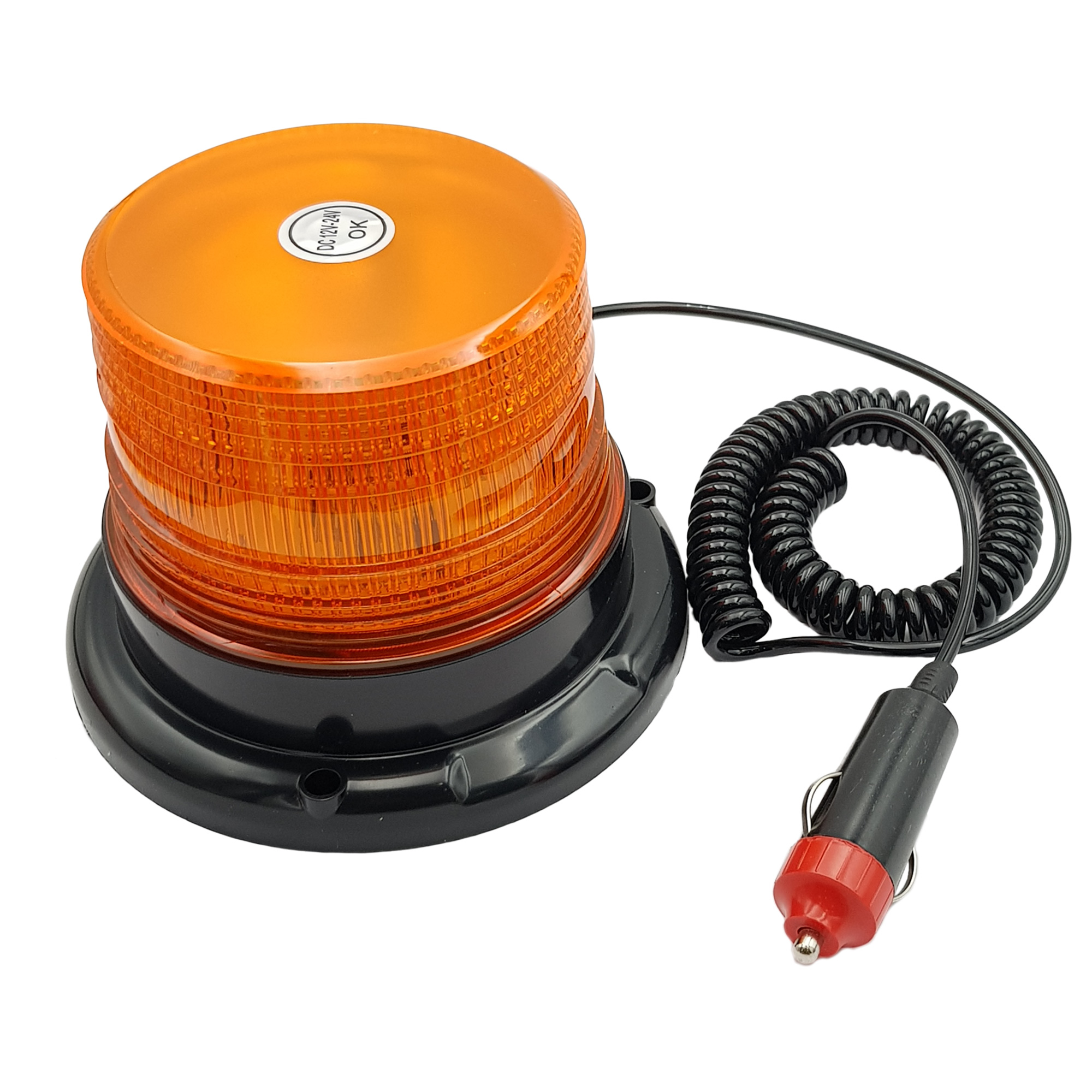 Đèn Led nháy cảnh báo 12-24V có đế hút nam châm