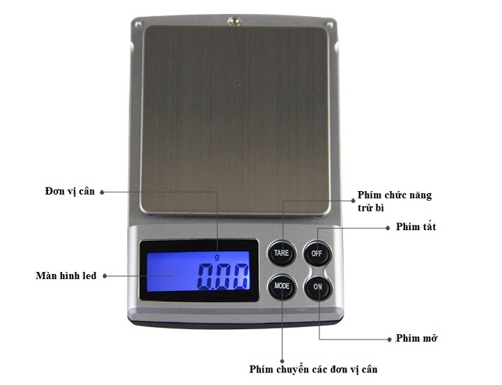Cân tiểu ly 200g/0.01g V3