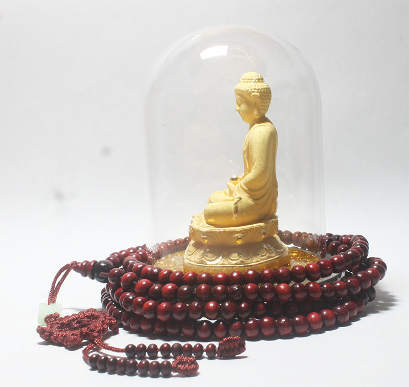 Tượng để xe ô tô phật Thích Ca Mâu Ni