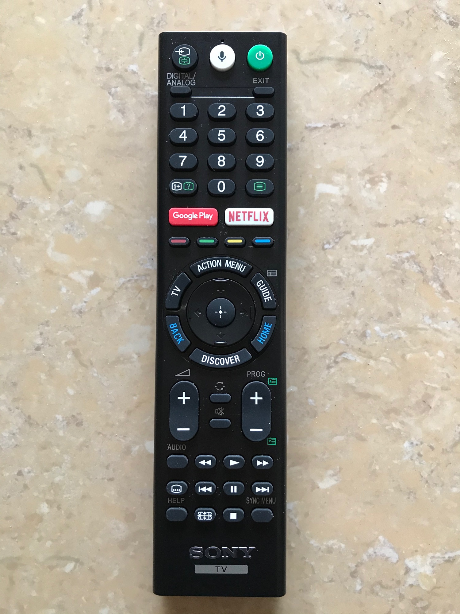 Điều khiển tivi led Sony Giọng nói (RMF-TX200P/RMF-TX300U)