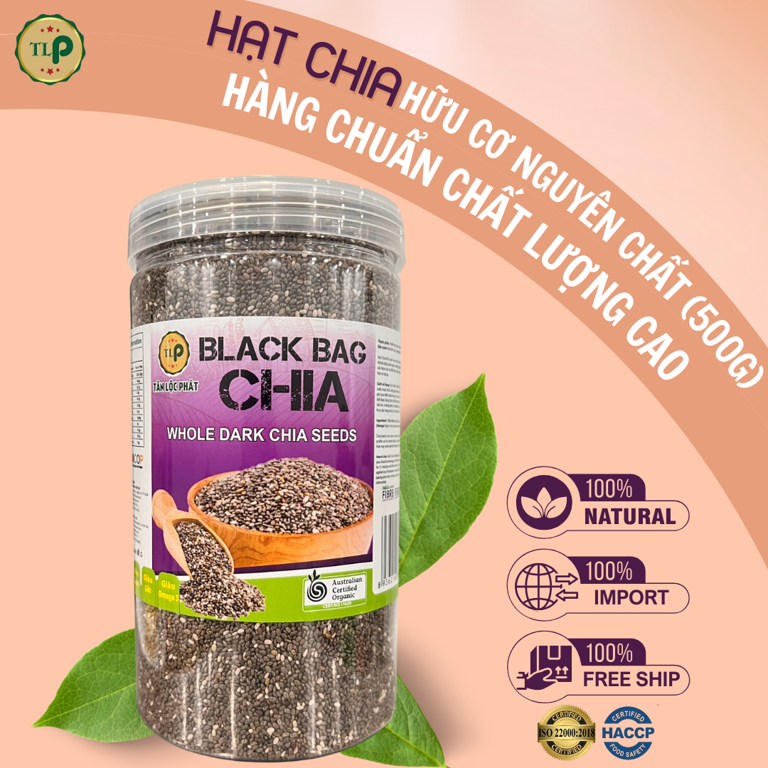 Hạt Chia Hũ 500gr Tân Lộc Phát