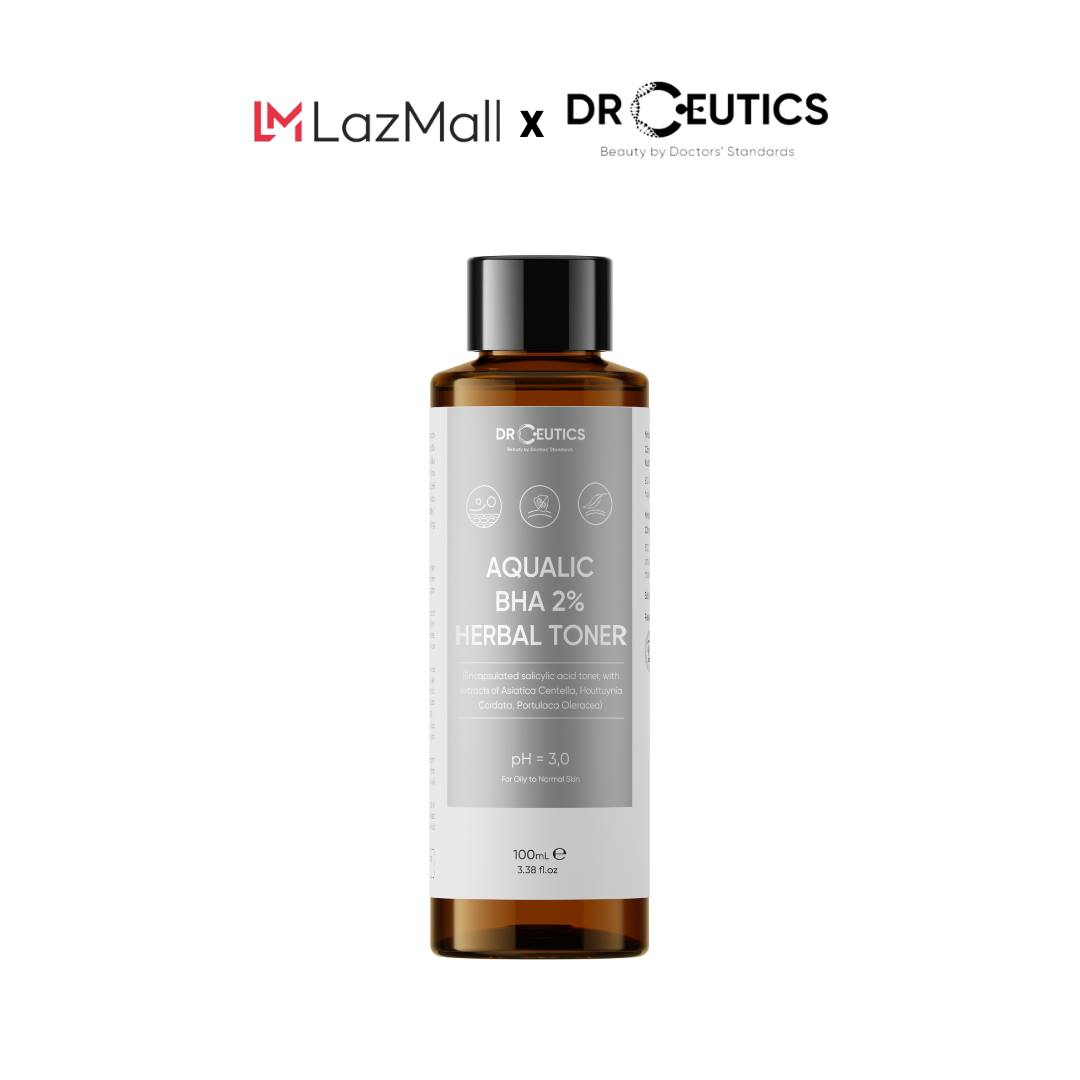 DRCEUTICS Dung Dịch Làm Sạch Và Cân Bằng Da BHA 2% AQUALIC (Nền Nước) - 200ml
