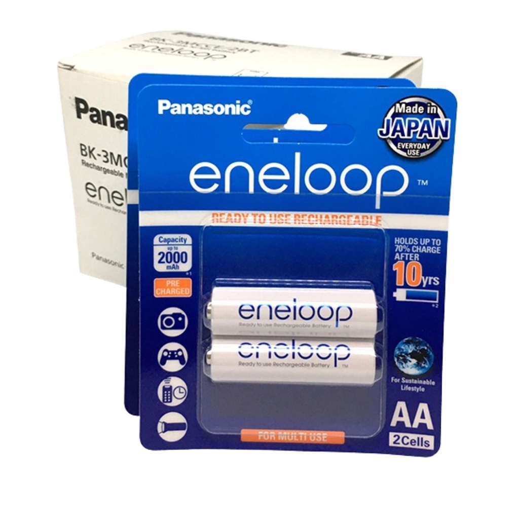 Pin sạc AA Panasonic Eneloop chính hãng