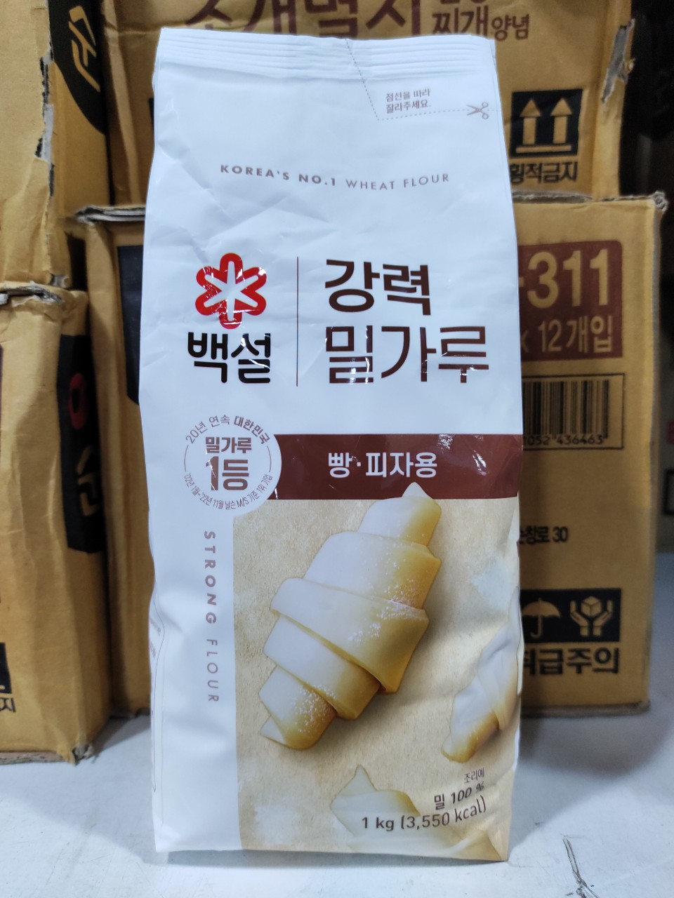 Bột Mì Số 13 Chuyên Dụng Làm Bánh Mì Hàn Quốc strong flour 1Kg - 강력분