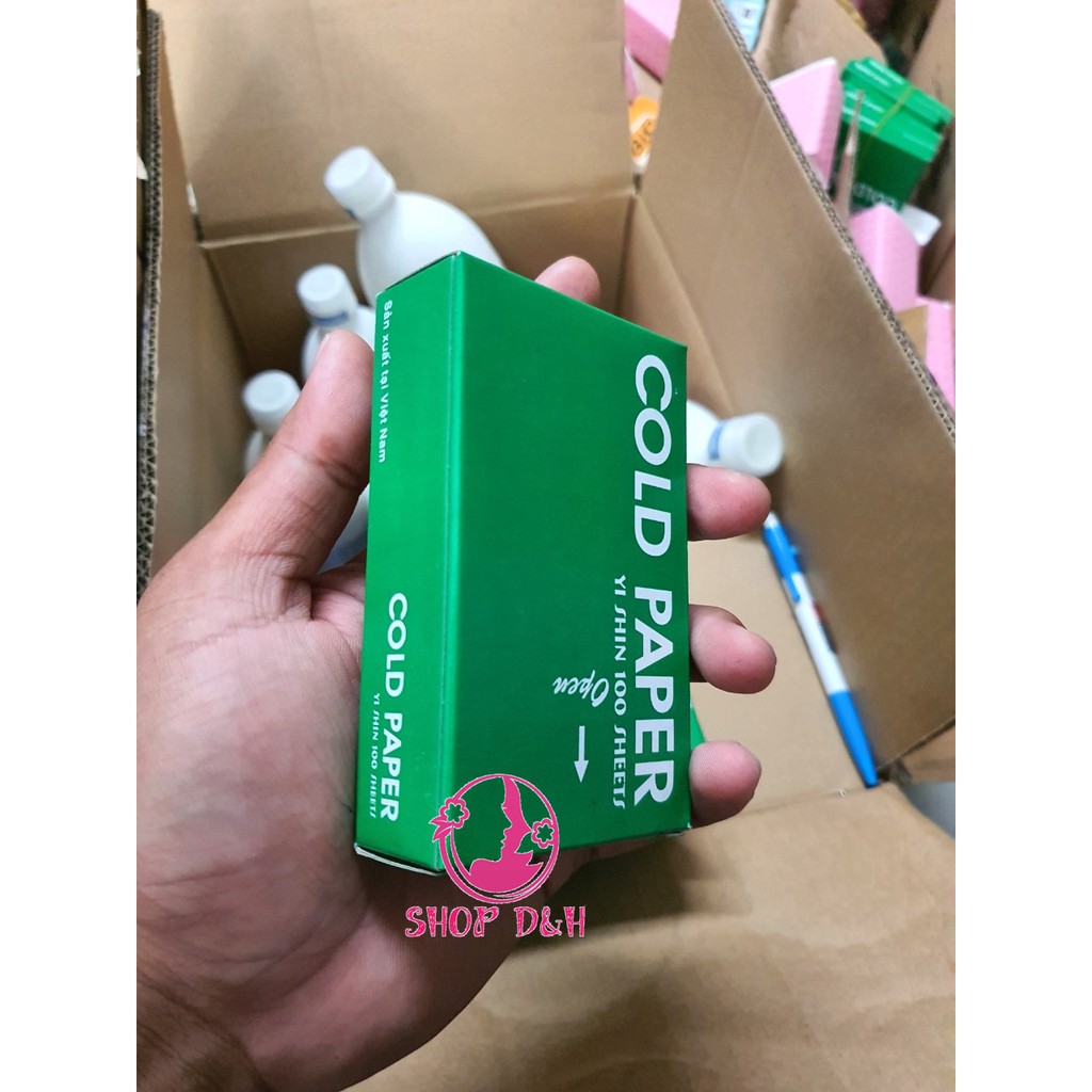 Giấy Uốn Lạnh Cold Paper