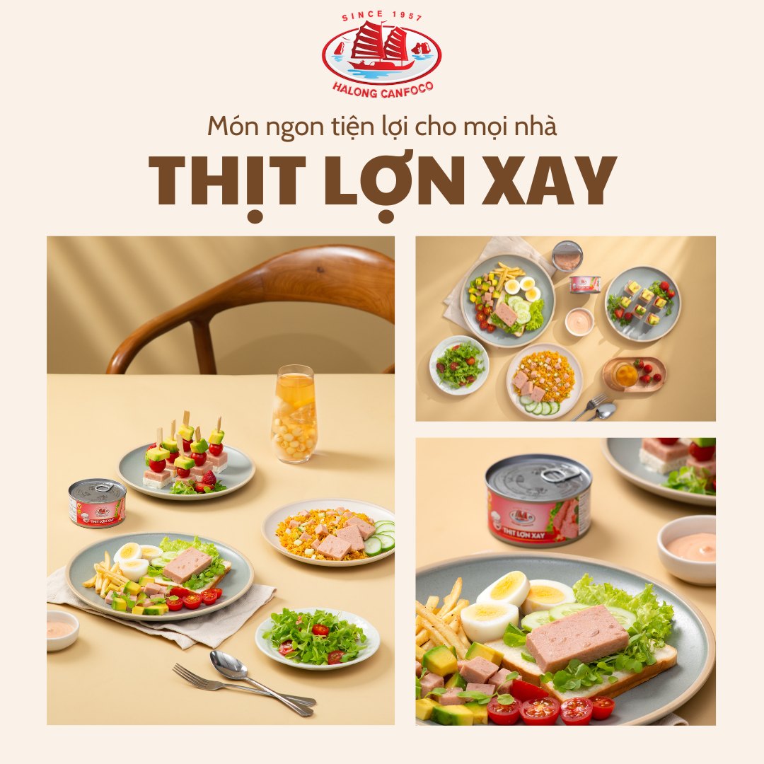 Thịt Lợn Xay 170G - Đồ Hộp Hạ Long