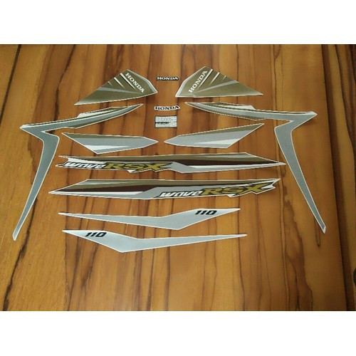 Bộ tem Wave RSX 2014 màu trắng - PhuTungVip