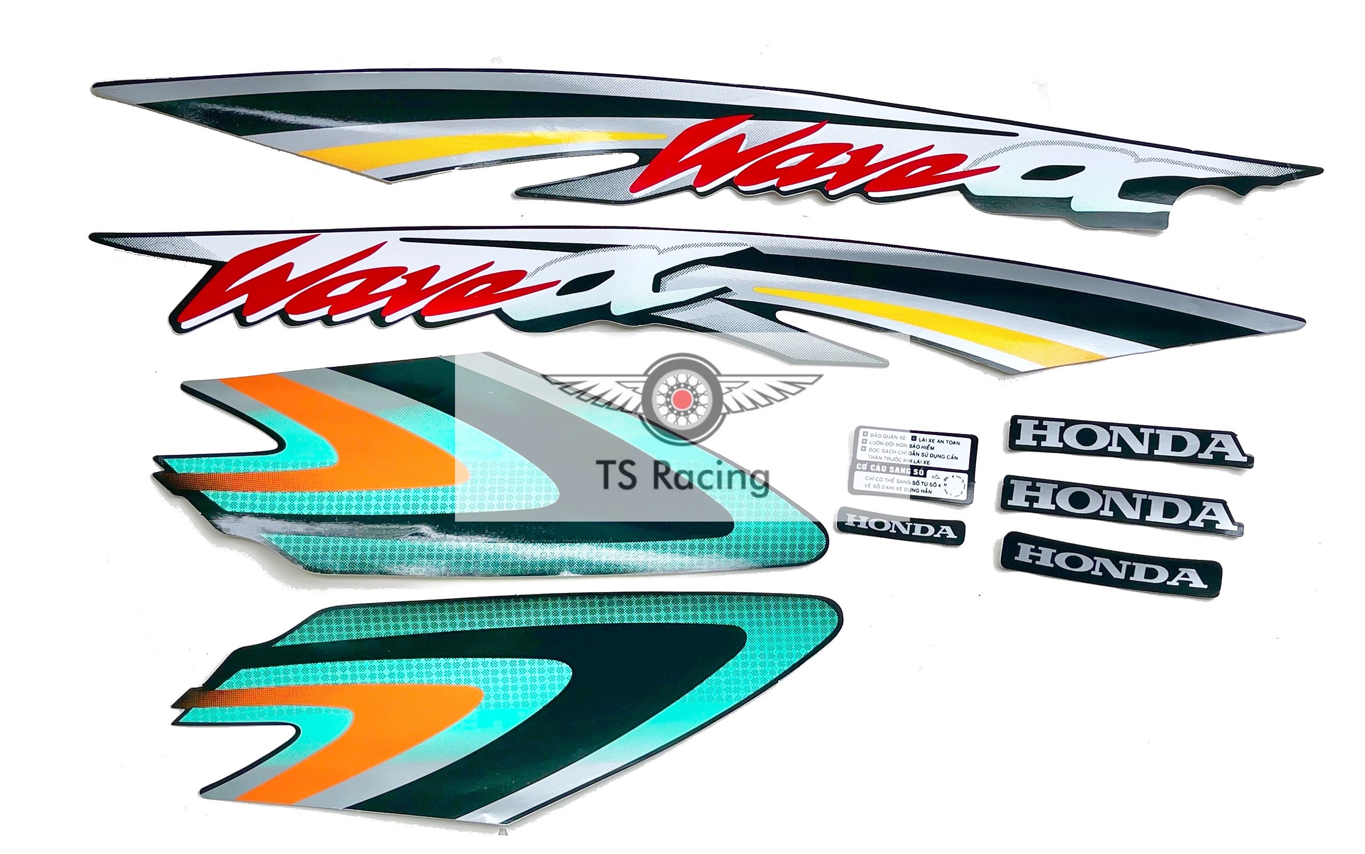 Tem dán xe wave alpha - wave 2000 - wave nhỏ