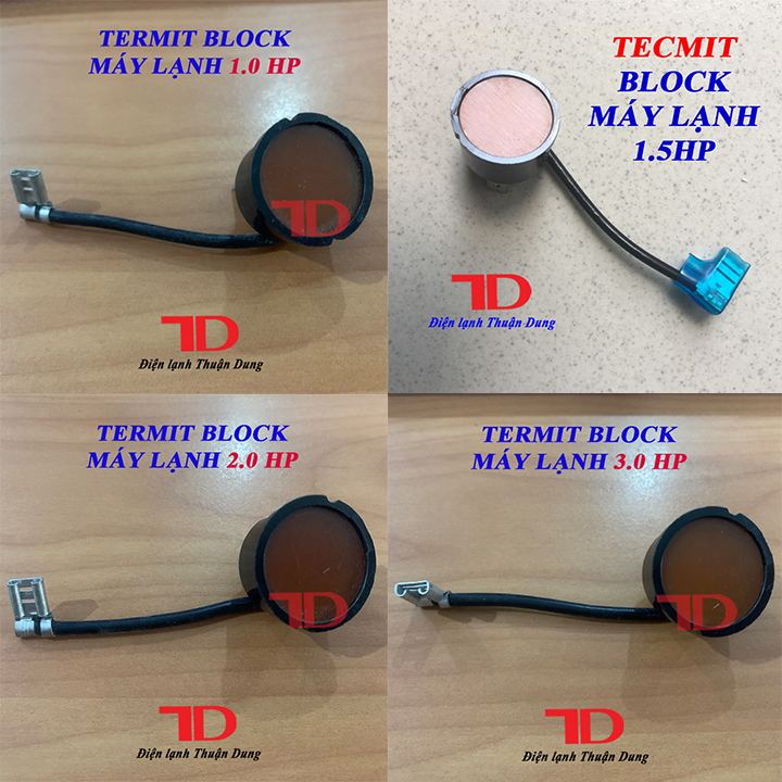 Rờ Le Tecmit Block Máy Lạnh 1.0HP, 1.5HP, 2.0 HP, 3.0 HP