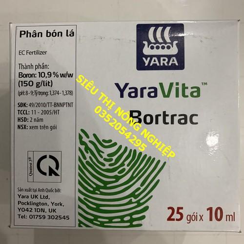 hộp 25 gói Phân bón chống rụng - trái non - Yara Vita Botrac