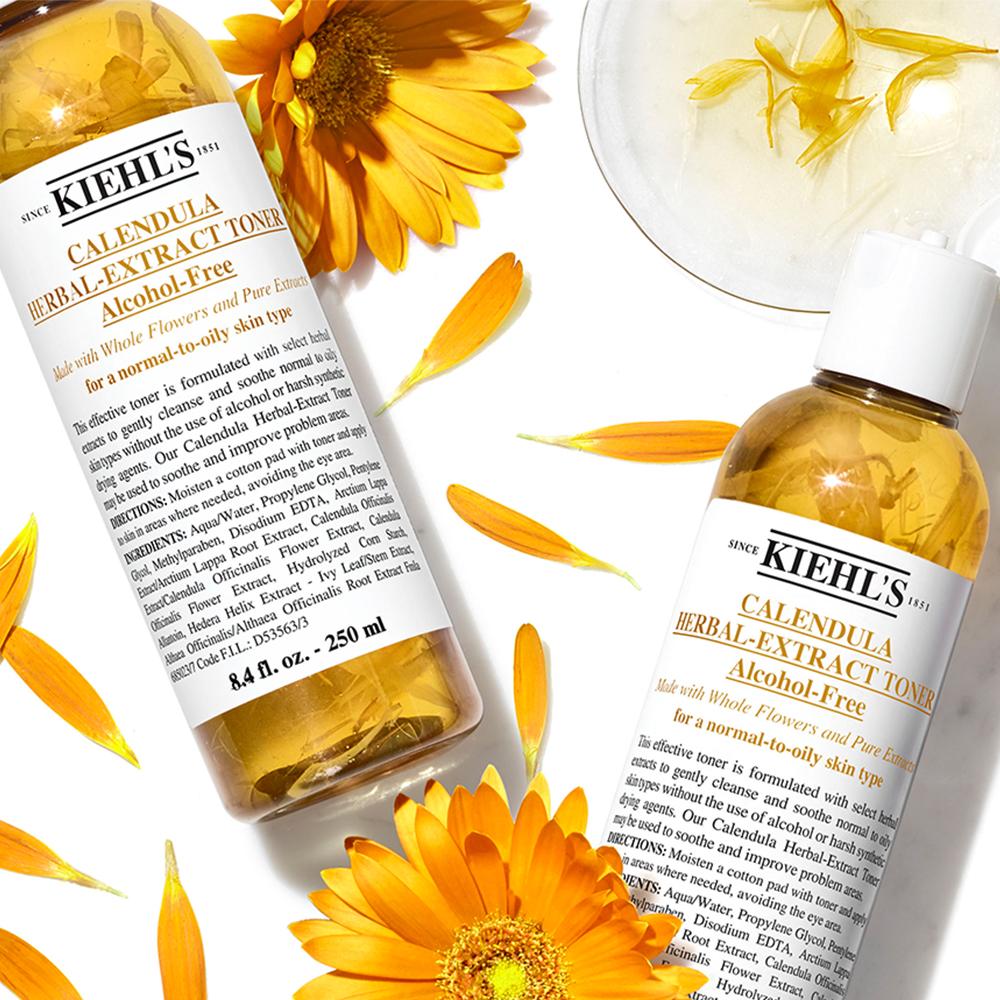 Nước cân bằng Hoa Cúc Kiehl's Calendula Herbal Extract Alcohol-Free Toner  125ML |Chăm Sóc Cơ Thể