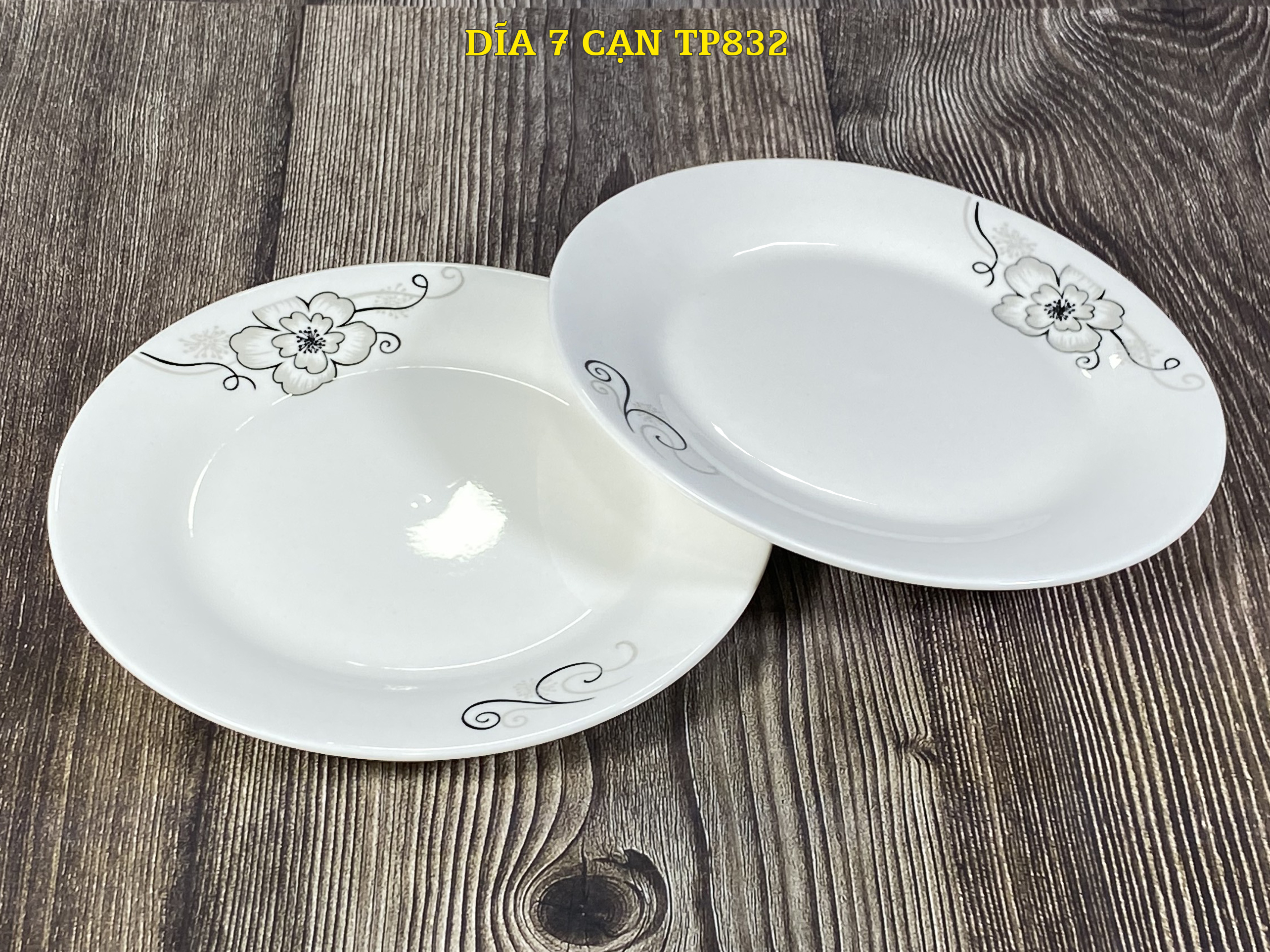 Đĩa 7 cạn tp 832 sứ bát bảo cao cấp, since_1977