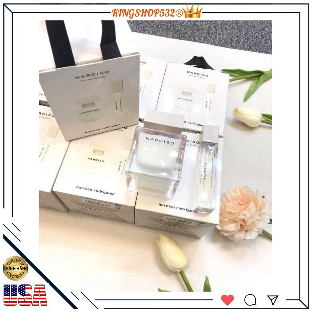 [ Mẫu thử ] [ Mua ngay ] Nước Hoa Narciso EDP (Narciso trắng) Test 5ml/10ml/20ml _king_
