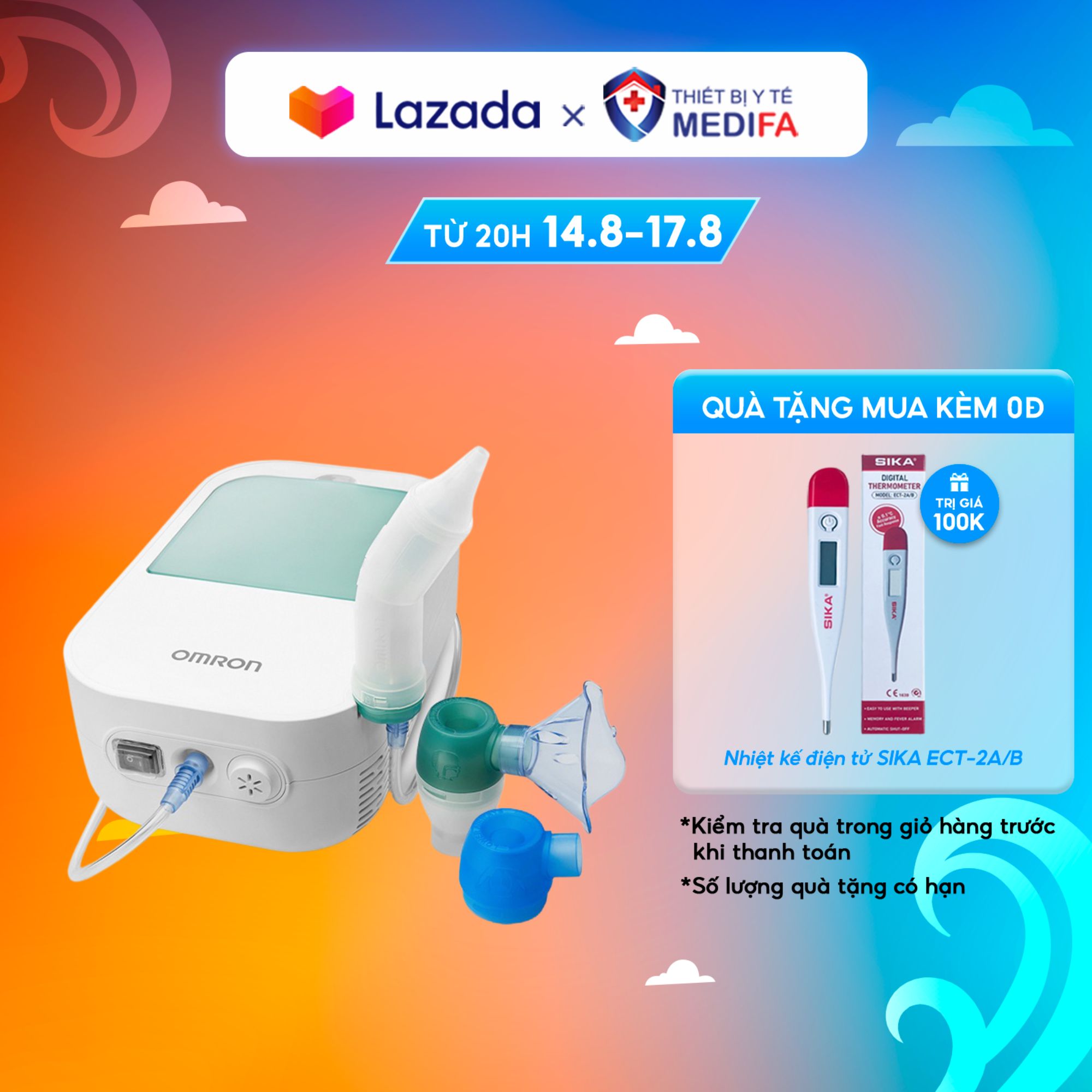 Máy xông hút mũi 2 trong 1 omron duobaby - hàng mới chính hãng
