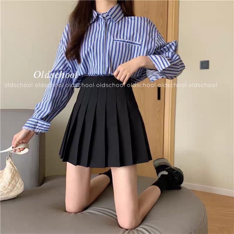 (Oldschoolcloth)CHÂN VÁY TENNIS ULZZANG (ảnh thật/sẵn/video)