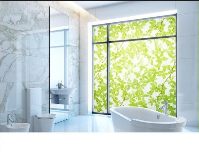 [HCM]Combo 5m decal giấy dán kính Cành Cây Xanh Lá ( khổ 0.6mx5m).