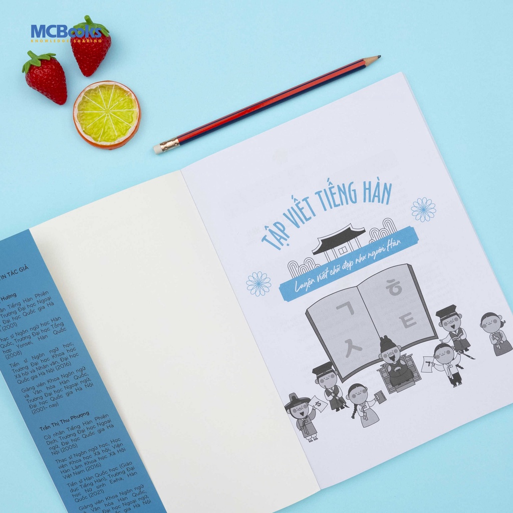 Sách - Tập viết tiếng Hàn