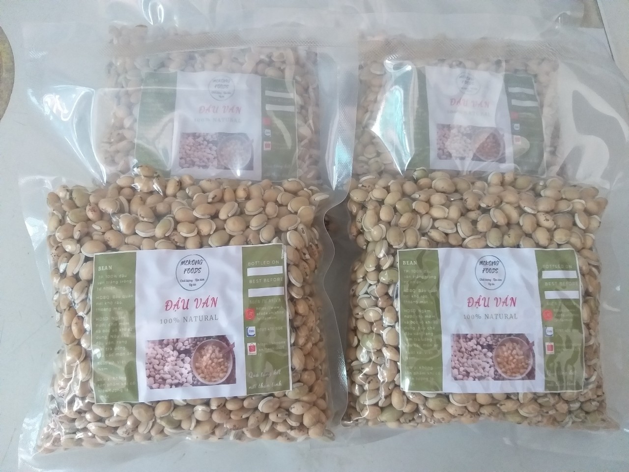 1kg Đậu Ván Khô nấu chè