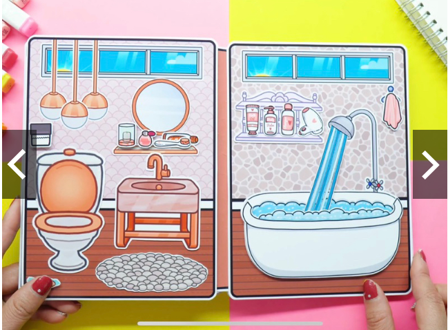 Ngôi nhà búp bê giấy Aesthetic Mansion