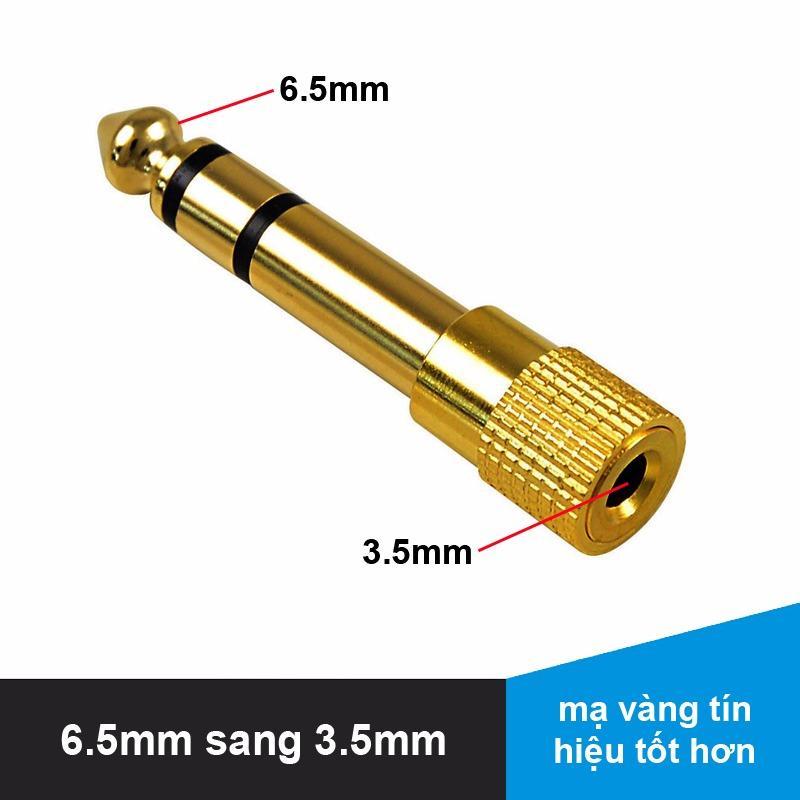 Đầu chuyển âm thanh từ 3.5mm sang 6.5mm