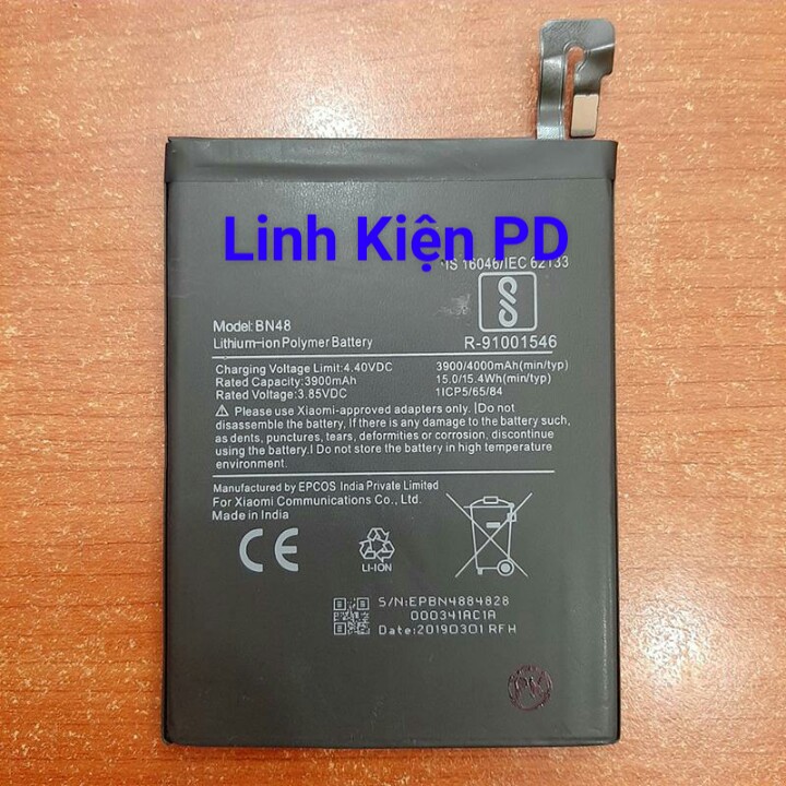 Pin Xiaomi Redmi Note 6 Pro BN48