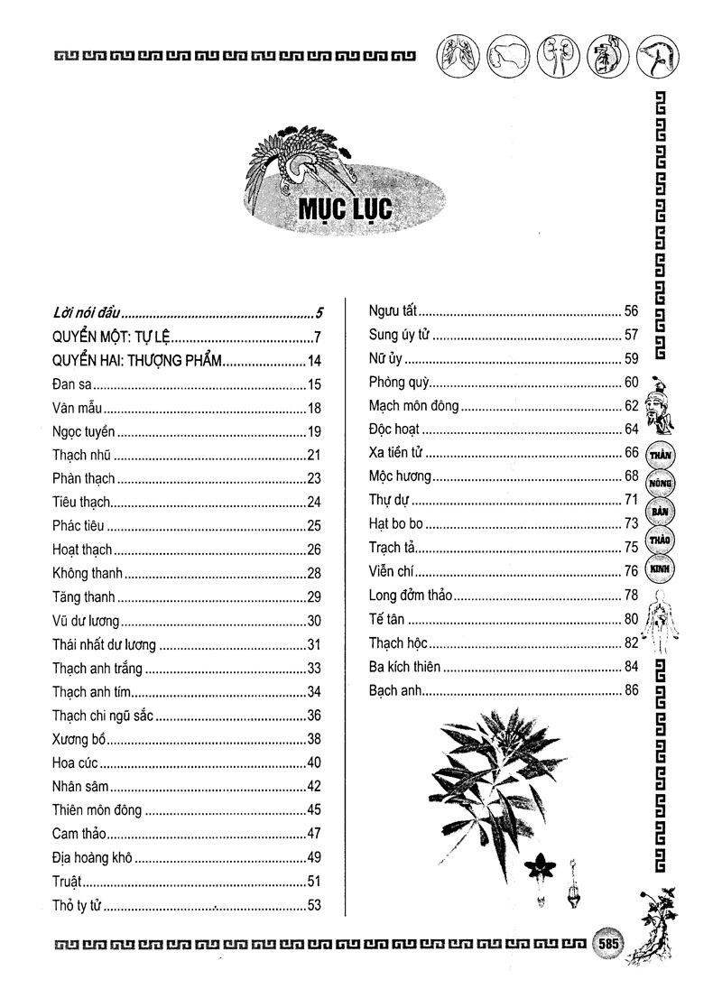 Sách Thần Nông Bản Thảo Kinh