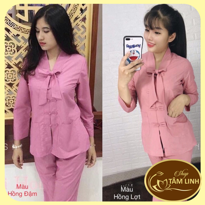 Đồ lam đi chùa - Mẫu La Hán Nơ