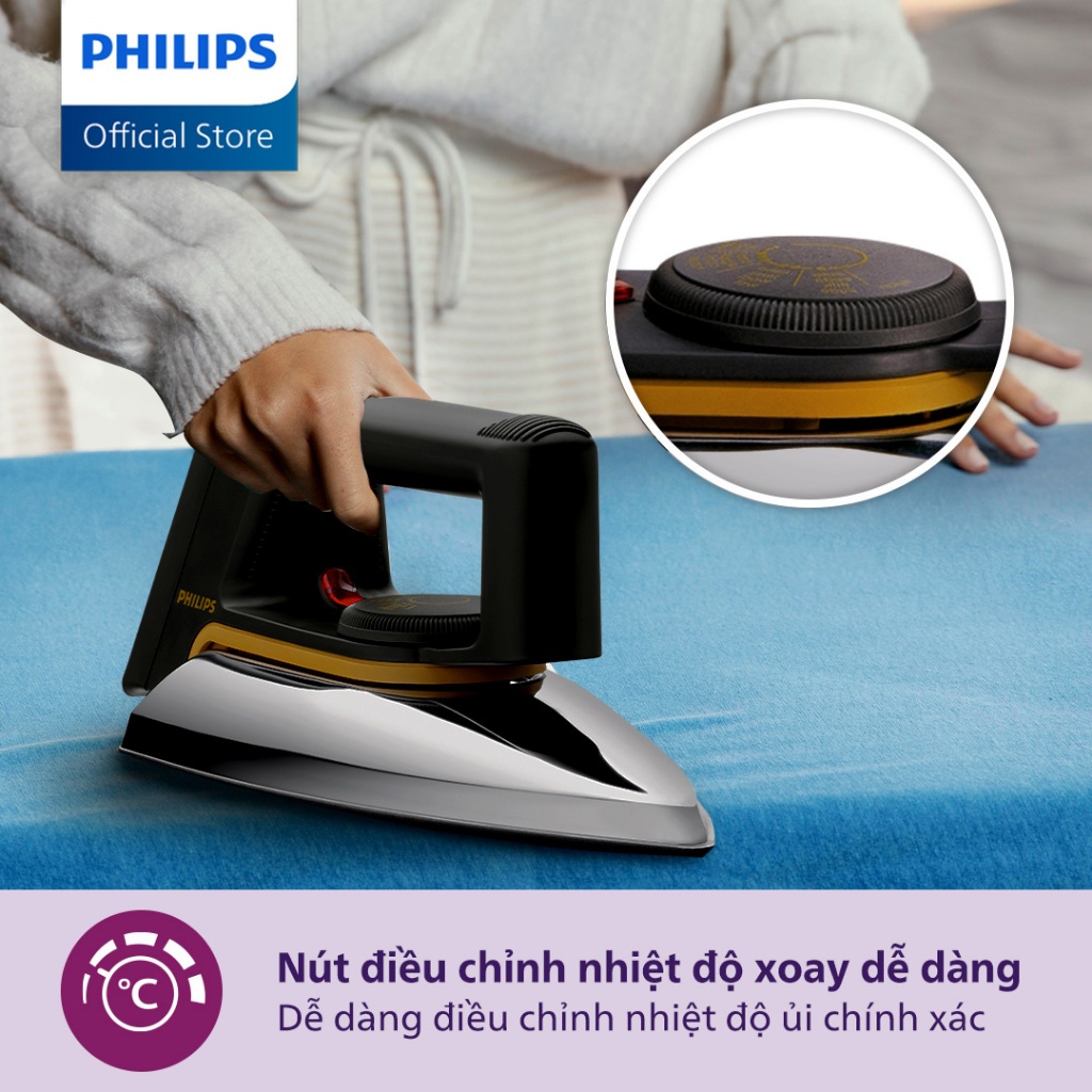 Bàn ủi khô Philips HD1172/01