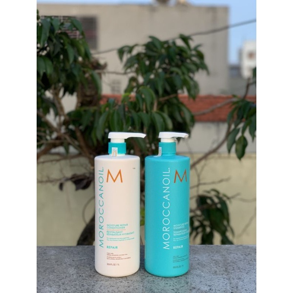 Bộ combo cặp dầu gội xả dưỡng tóc suôn mượt cao cấp phục hồi tóc moroc moroccanoil repair ❤❤❤❤❤❤