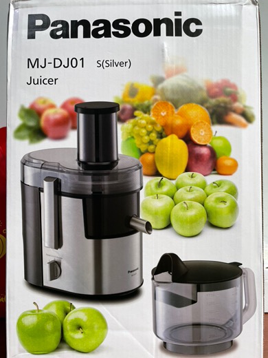 Máy ép trái cây Panasonic MJ-DJ01 (xám) - Hàng nhập khẩu