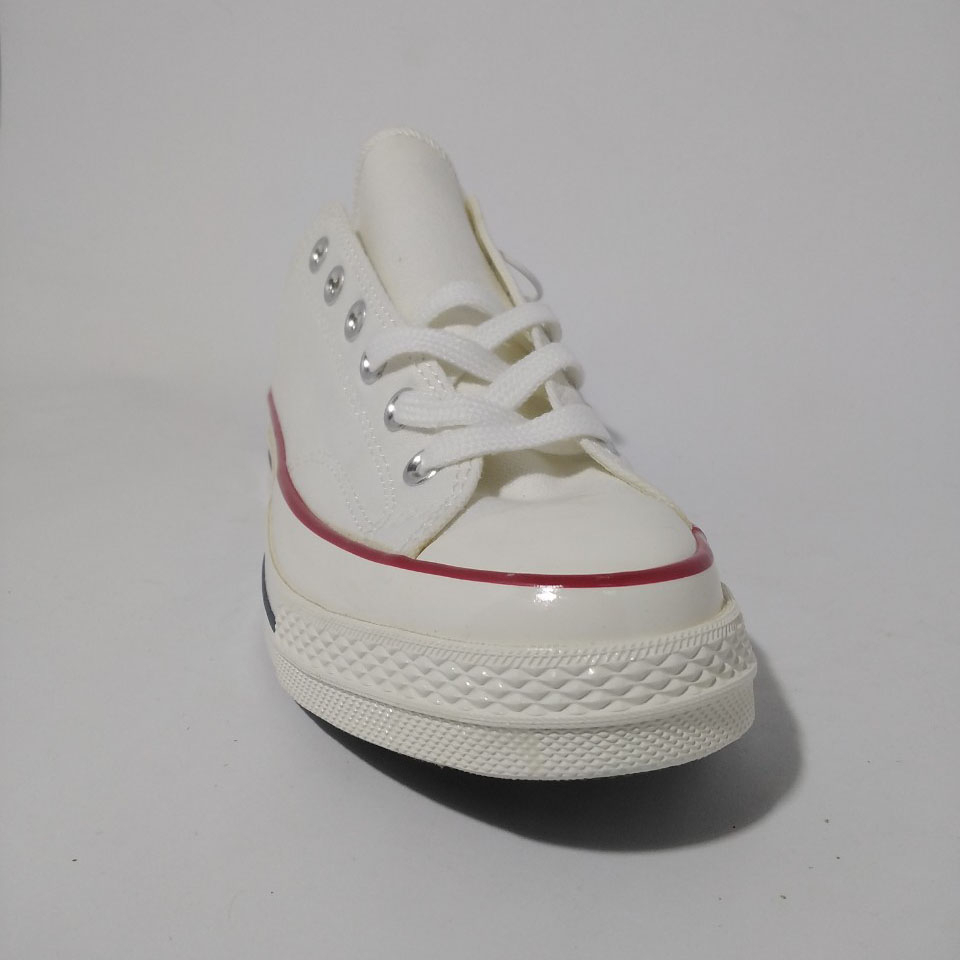 Giày CV 1970s trắng cổ thấp chuẩn 11 full bill box, giày cv 1970s màu trắng thấp cổ full size nam nữ full pk