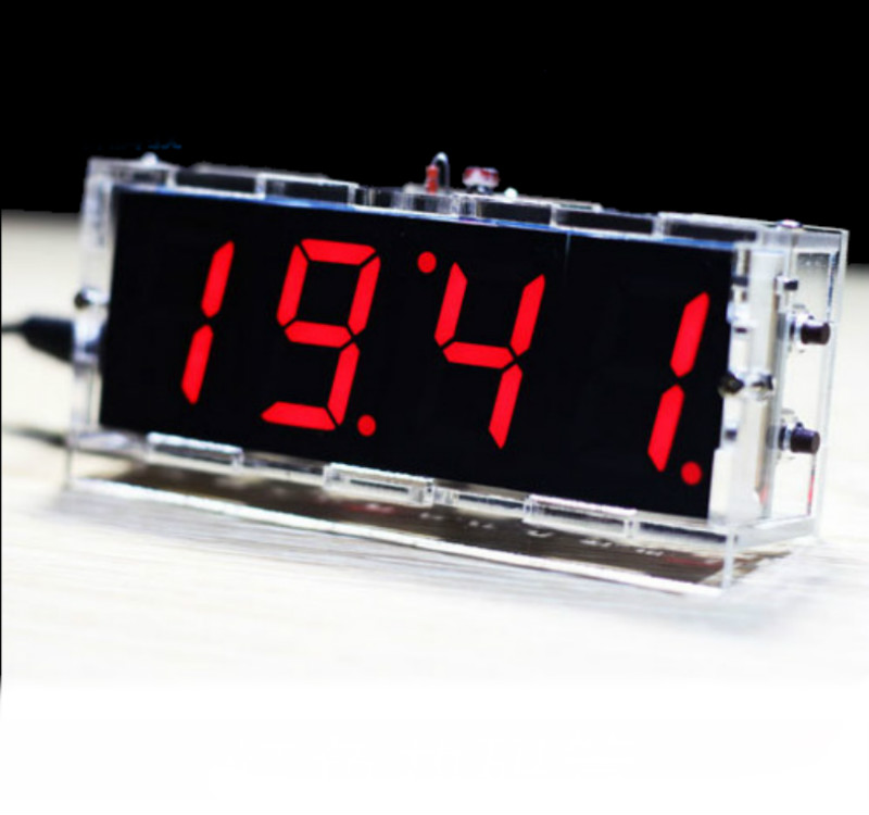 Đồng hồ điện tử mini để bàn - DIY Digital Clock