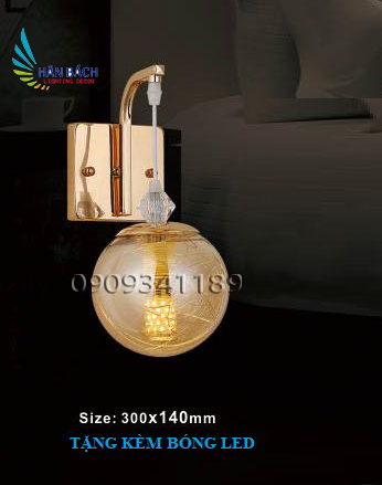 [HCM]Đèn Treo Tường Hình Pha Lê Hiện Đại Đèn Treo Tường Phòng Ngủ Chụp ĐènĐèn cầu thang