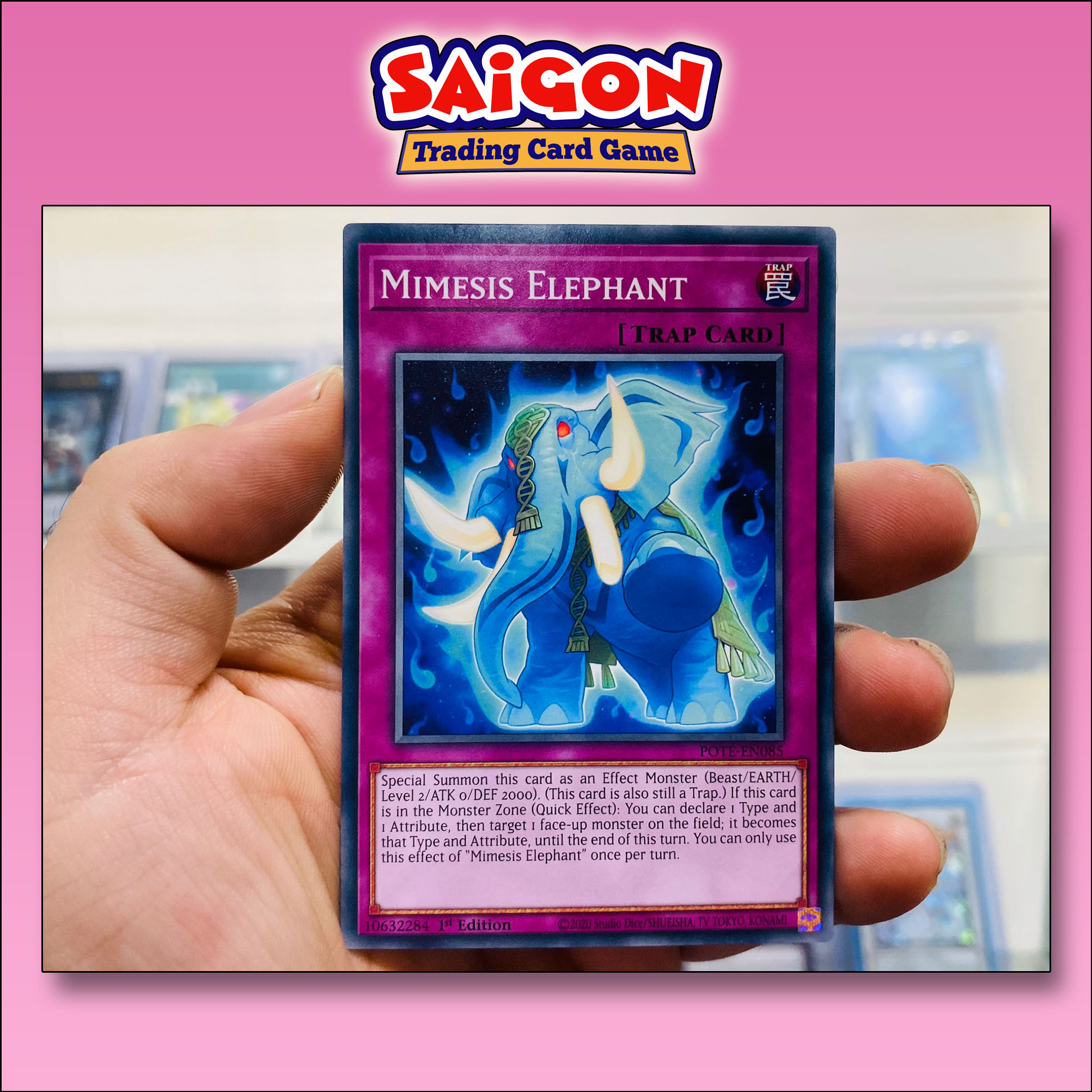 Th bi YugiOh M POTE-EN085 - Mimesis Elephant - Common - 1st Edition | Lazada.vn Th bi YugiOh M POTE-EN085 - Mimesis Elephant - Common - 1st Edition | Lazada.vn
