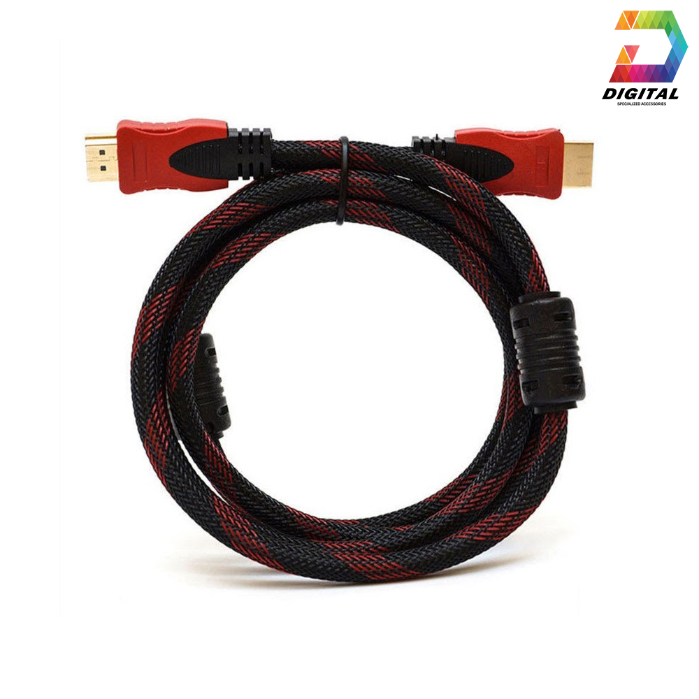 Cáp HDMI 2 Đầu Chống Nhiễu Bọc Dây Dù