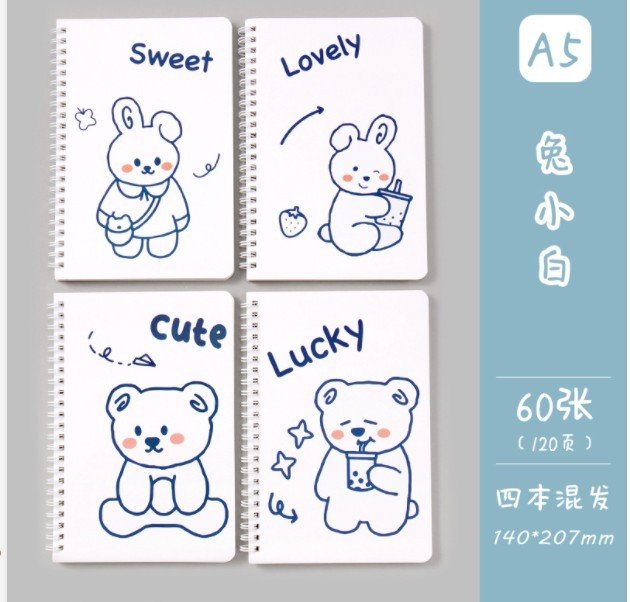 Sổ khoen A5 ( giao ngẫu nhiên)