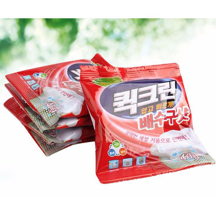 Hộp 5 gói bột thông tắc cống, bồn cầu siêu mạnh