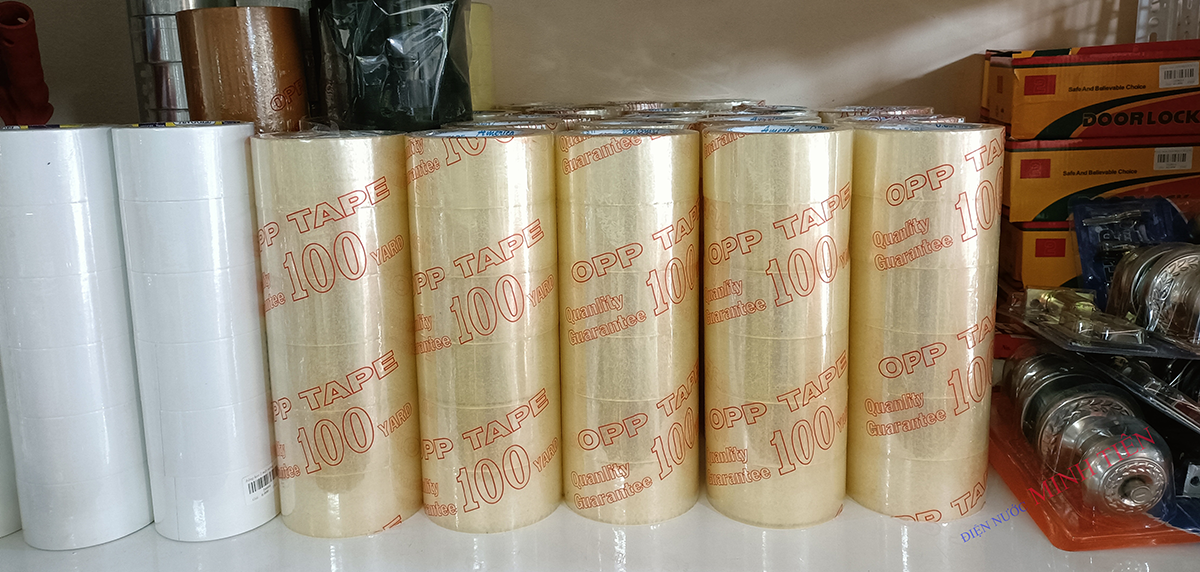 Băng Keo Trong, băng keo Văn phòng 5F dùng dán Thùng
