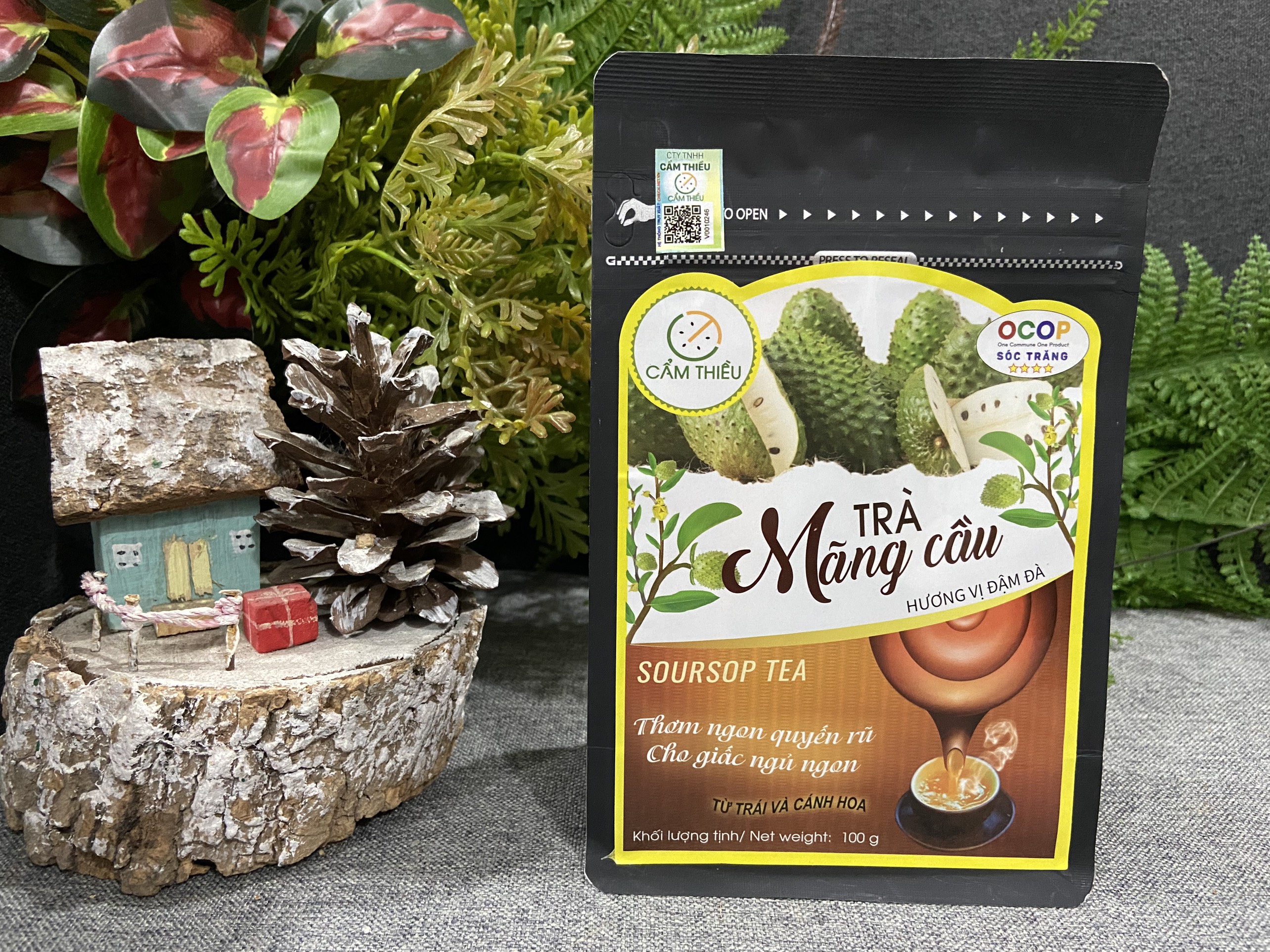 Trà Mãng Cầu - Hương vị đậm đà 100gr