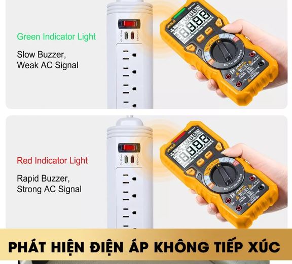 Đồng hồ vạn năng kỹ thuật số Ingco DM7504