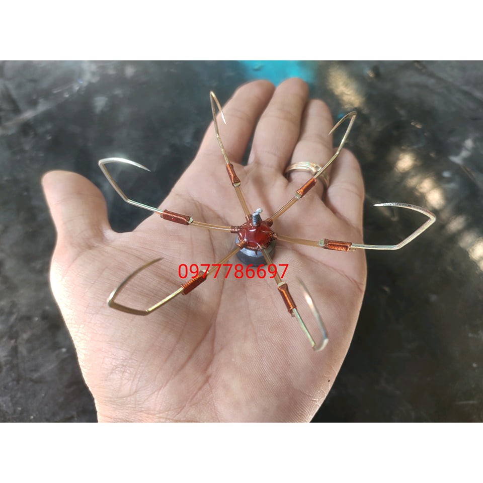 Lưỡi câu lục thép nga chuyên săn hàng trắm đen