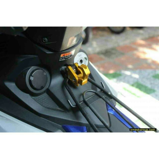 MÓC TREO ĐỒ BIKER GẬP NHÔM CNC