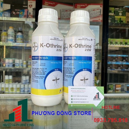 Thuốc diệt muỗi K-OTHRINE - BAYER (Chai 1 lít)
