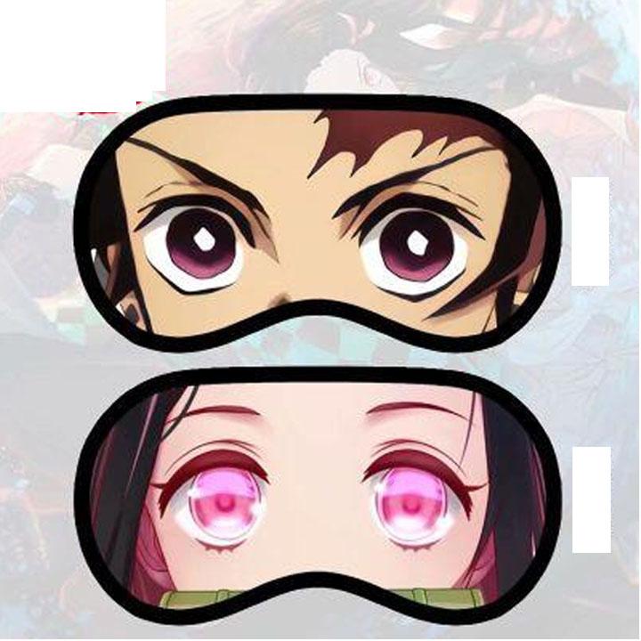 ( 1 cái ) Bịt mắt Arknights miếng che mắt ngủ in hình anime chibi