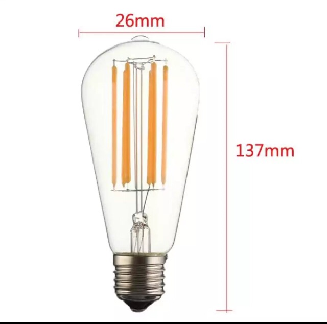 Bóng đèn Led Edison 4W cao cấp( sử dụng đuôi thông dụng E27 )