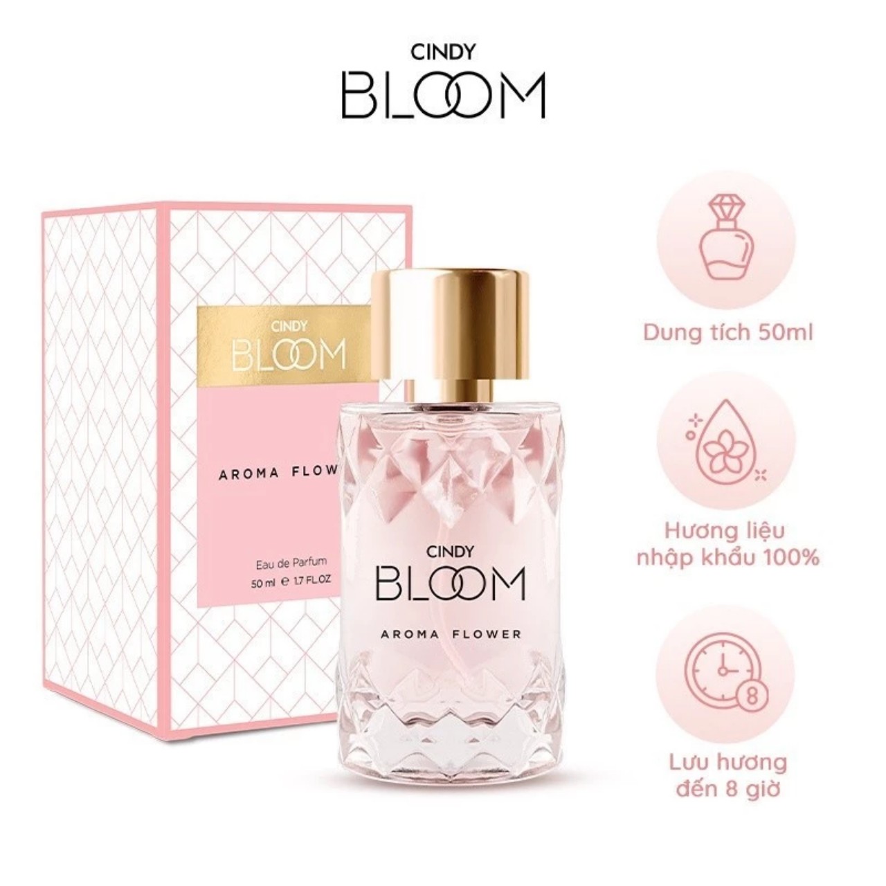 NƯỚC HOA CINDY BLOOM (6 Mùi Hương)