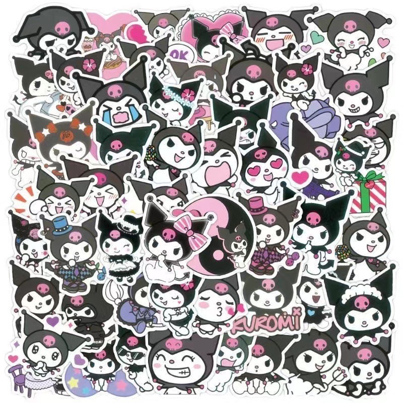Set 50 Sticker Sanrio  dễ thương trang trí sổ