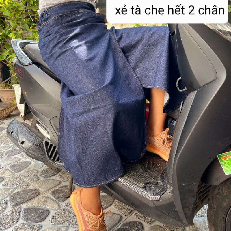 Váy chống nắng vải jean cao cấp